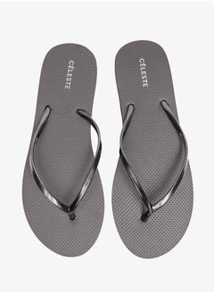 Buy Women's Solid Slip-On Thong Slippers in Saudi Arabia