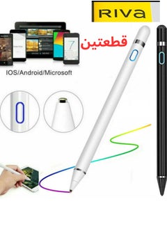 Buy High-Tech Smart Stylus iPad Pencil for iPad/Tab/MedPad White in Saudi Arabia