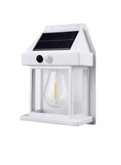 Buy Solar Outdoor Light Solar Motion Sensor Security Lights With 3 Lighting Modes Wireless Solar Wall Lights Waterproof Solar Powered Bulb Lights For Garden Home And Garage Use White in UAE