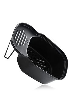 Buy Sink Strainer Colander Drain Basket, Multifunction Saddle Leftover, Basket Space, for Kitchen Waste, Vegetable, Fruits, Black in UAE