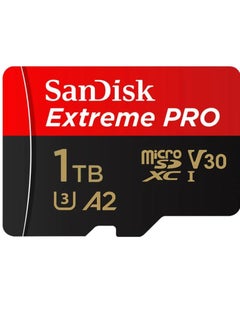 Buy SanDisk Extreme Pro microSD UHS I Card,1TB, for 4K Video on Smartphones, Action Cams & Drones 170MB/s Read, 90 MB/s Write in Egypt