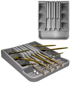 Buy Premium Cutlery Tray Knife Block - Utensil Organizer for Kitchen Essentials in UAE
