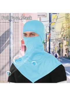 Buy Outdoor Riding Sunscreen Dustproof Breathable Quick Drying Sweat-absorbent Balaclava Cap in UAE