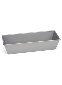 Buy Patisse Rectangular Cake Pan 9 7/8" Or 25 Cm In Length Nonstick Coated Silver Top Series Grey Metallic Color in UAE