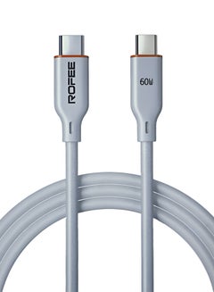 Buy Fast Charging and Data Transmittion Cable 60W 1.2 Metre USBC to Lightning Charge Cord for USB C TO Lightning Devices White in UAE
