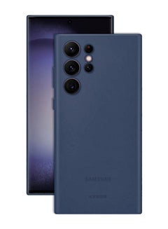 اشتري Samsung Galaxy S23 Ultra Case Air Skin Series Ultra Slim Frosted Anti Slip Back Cover All Around Full Coverage Blue في الامارات