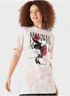 Buy Minnie Mouse Sequined T-Shirt in UAE