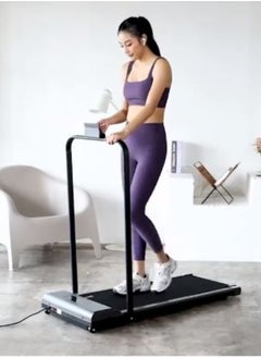 اشتري Treadmill  foldable for home no Installation required, space saving storage under bed remote control, 3hp peek, mobile tab holder في الامارات