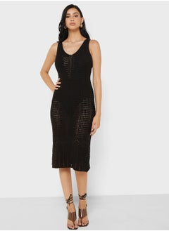 Buy Crotchet Beach Midi Dress in Saudi Arabia