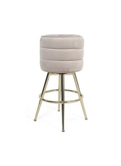 Buy Gypsy Bar Stool, Beige in UAE