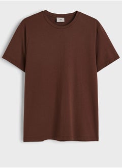 Buy Slim Fit Cotton T-Shirt in Saudi Arabia