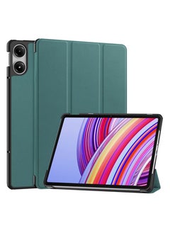 Buy Slim Stand Hard Back Shell Smart Cover Case for Redmi Pad Pro 12.1 inch/ Xiaomi Poco Pad 12.1 inch, Auto Wake/Sleep Green in Saudi Arabia