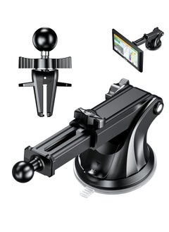 اشتري Phone Accessories Mounts, GPS Suction Cup Mount, Air Vent Car Holder with 17mm Ball for Garmin Swivel Mounting Pattern Mount nuvi في الامارات