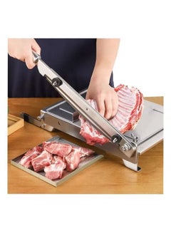 Buy BLADES Manual Ribs Meat Chopper Slicer Stainless Steel Hard Bone Cutter Beef Mutton Household Vegetable Food Slicer Slicing Machine for Whole Chicken Rib Spine in UAE