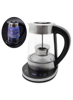 Buy Tea maker electric kettle Stainless Steel Electric Kettle with Temperature Control 1.7L Tea Maker Machine 2250 Watts in Saudi Arabia