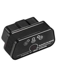 Buy Konnwei KW901 OBD2 Car Bluetooth 3.0 Scanner ELM327 Car Diagnostic Tool - Black in UAE