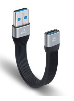 Buy Short USB 3.0 Extension Cable, 5-Inch Flat FPC, USB A Male to USB A Female, 10Gbps Extender Cable for VR, PlayStation, Keyboard, Printer, Scanner in UAE