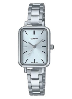 اشتري Casio Water Resistant Analog Quartz Stainless Steel Watch - LTP-V009D-2EUDF - Silver في الامارات