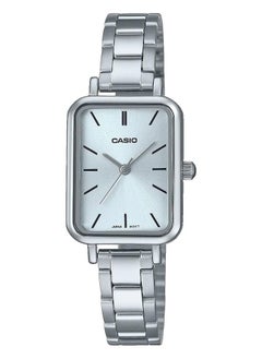 اشتري Casio Water Resistant Analog Quartz Stainless Steel Watch - LTP-V009D-2EUDF - Silver في الامارات