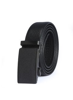 اشتري 130CM Creative Casual Versatile Wear Resistant Leather Automatic Buckle Belt في الامارات