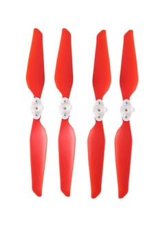 Buy 4-Piece Propellers For Fc X8Se Rc Quadcopter Set Red in Saudi Arabia