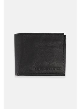 اشتري Men Leather Folable Wallet 9 H x 10 L x 1 W cm, Black في الامارات