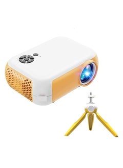 اشتري A10 Mini Projector, 1080P Full HD, 100 ANSI Room Dorm Home Theater Video Projector Compatible with iOS, Android, HDMI, TV Stick, USB, PC and Remote Control في السعودية