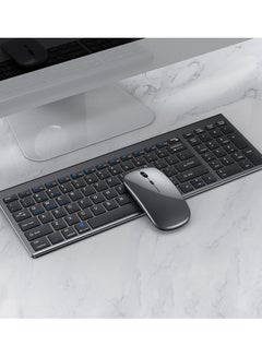 Buy Wireless Keyboard Mouse Set Rechargeable in Saudi Arabia