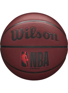 اشتري NBA Forge Series Indoor/Outdoor Basketball - Forge, Crimson, Size 7-29.5" في الامارات