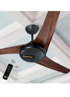 Buy Prifix Jumbo Ceiling Fan, 56 inches, 5 speeds, wooden, JCF-562 in Egypt