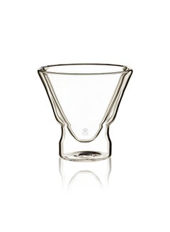 Buy MIXOLOGY DOUBLE WALL 2 PC COCKTAIL GLASS SET in UAE