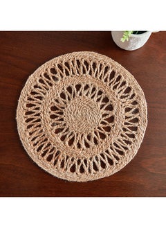 اشتري Natura Sondha Jute Placemat 38 x 38 cm في الامارات