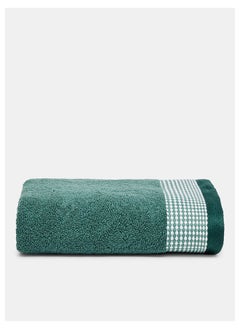 Buy Jasper Hand Towel 550 GSM 100% Cotton Terry 50x90 cm -Soft Feel Super Absorbent Quick Dry Sea Green in UAE