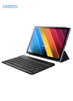 اشتري TAB 10 Tablet/8GB RAM + 256 GB ROM/Quad Core 2.0 GHz/5G Network/8000 mAh/8MP Front + 13 MP Rear Camera/Android 13/10.1 Inches IPS LCD/Includes Flip Cover Case,Keyboard,Touch Pen,Tempered Glass,OTG في الامارات