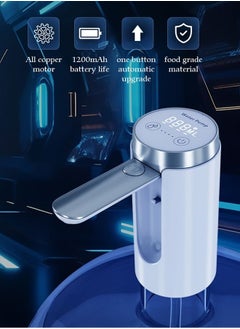 Buy Folding Electric Water Pump Dispenser  Electric Touch Screen Wireless Electric Water Pump 3 Quantitative Settings Drinking Water Pump Portable Multipurpose  Dispenser for Home Office Camping in Saudi Arabia