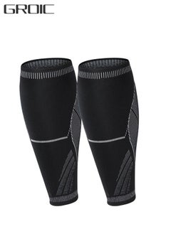 Buy Leg Guards Wraps, Leg Compression Sleeves Knee Braces for Working Out and Injury Prevention, Protection Shin Guards for Basketball Football Running Trainning in Saudi Arabia