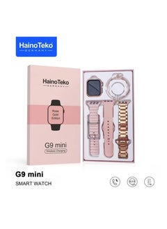 Buy Haino Teko G9 Mini For Woman Rose Gold 3 Strap With Bracelet in Egypt