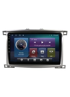 Buy Android Car Stereo for Lexus LX470 J100 2, Land Cruiser LC100 2003-2007 2GB RAM 32GB ROM 10 Inch Support Apple Carplay, MirrorLink WiFi BT, 2.5D IPS Touch Screen with AHD Camera Included in UAE