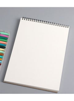 اشتري A4 Blank Notebook,Kraft Cover Sketchbook,Eye Protection Paper,Office Product for Sketching/Writing في السعودية