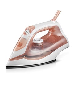 Buy Steam Iron Electric Iron Household  Handheld Garment Ironing Machine Steam Iron (Peach Color) in UAE