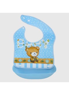 Buy Baby Bear Bib With Silicone Pocket in Egypt