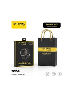 اشتري Real AMOLED With AOD Smart watch TOP-8 في السعودية