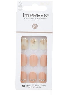 Buy IMPRESS PRESS ON MANICURE NAILS 30PCS SAND in Egypt