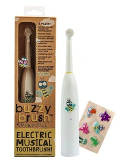 Buy Buzzy Brush Electric Musical Toothbrush for Kids (3+ years) in UAE