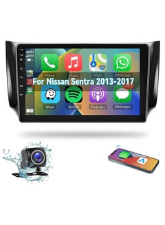 Buy Android Screen For Nissan Sentra 2012 2013 2014 2015 2016 2017 2018 2019 4GB RAM 64GB ROM Support Apple Carplay Android Auto Wireless QLED 10 Inch Touch Screen With Backup Camera Included in UAE