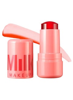 Buy MILK MAKEUP Cooling Water Jelly Tint Lip + Cheek Blush Stain (Spritz - Coral Orange) .17 oz / 5 g in UAE