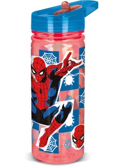 اشتري Spiderman Bottle Eco Zen 580ml Multicolour Water Bottle Drinking Bottle Hydration Bottle Tumbler Flask Portable Glass Travel Mug في الامارات