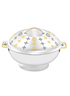 اشتري Noor Hotpot Stainless Steel Casserole Insulated Thermal Serving Bowl Keeps Food Hot for long time في الامارات