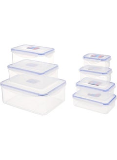 Buy Food Containers Easy Lock Set 7 Pieces in Egypt