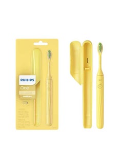 اشتري One Battery Toothbrush Mango Yellow With 2 Year Warranty في السعودية